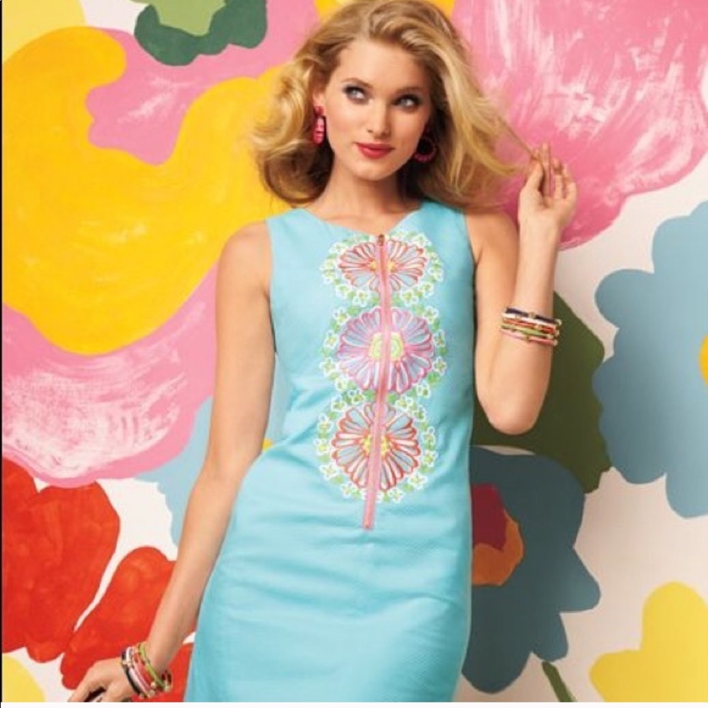 Lilly Pulitzer Kolby Dress in Shorely Blue
